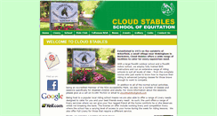 Desktop Screenshot of cloudstables.co.uk