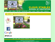 Tablet Screenshot of cloudstables.co.uk